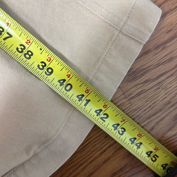 C2H4 Men’s Beige Khaki Construction Cargo Pants Size Medium - Picture 15 of 16